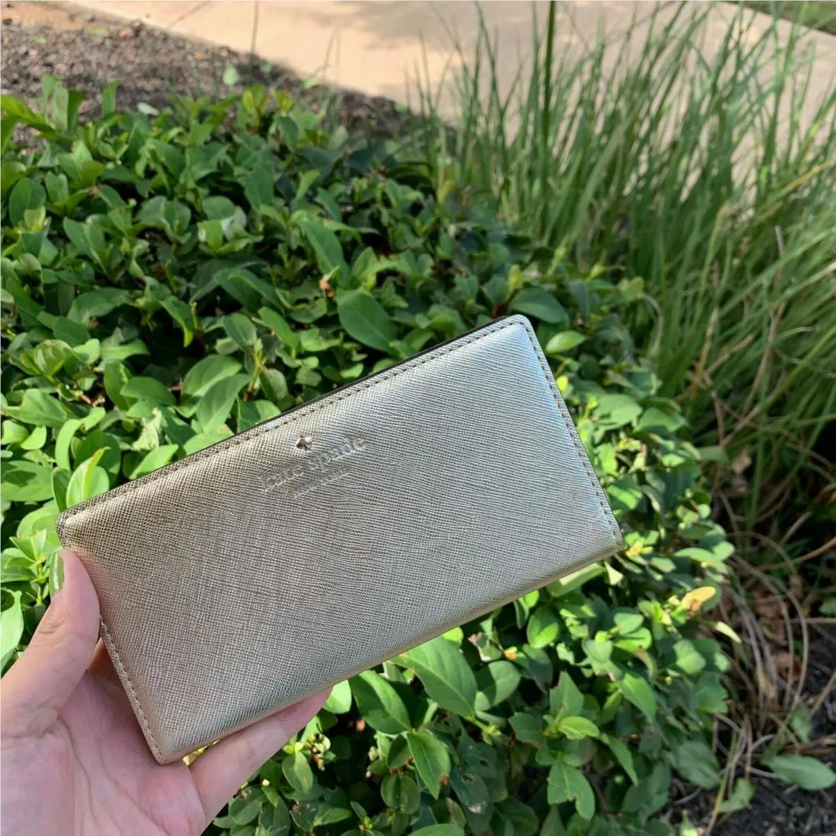 Cherry Lane Leather Wallet Multi Color PWRU3443 WLRU4796 PWRU4045 PWRU3443 Gold by Kate Spade