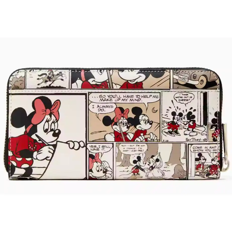 Kate Spade Minni Large Continental Wallet Disney Ziparound K9327 Retail