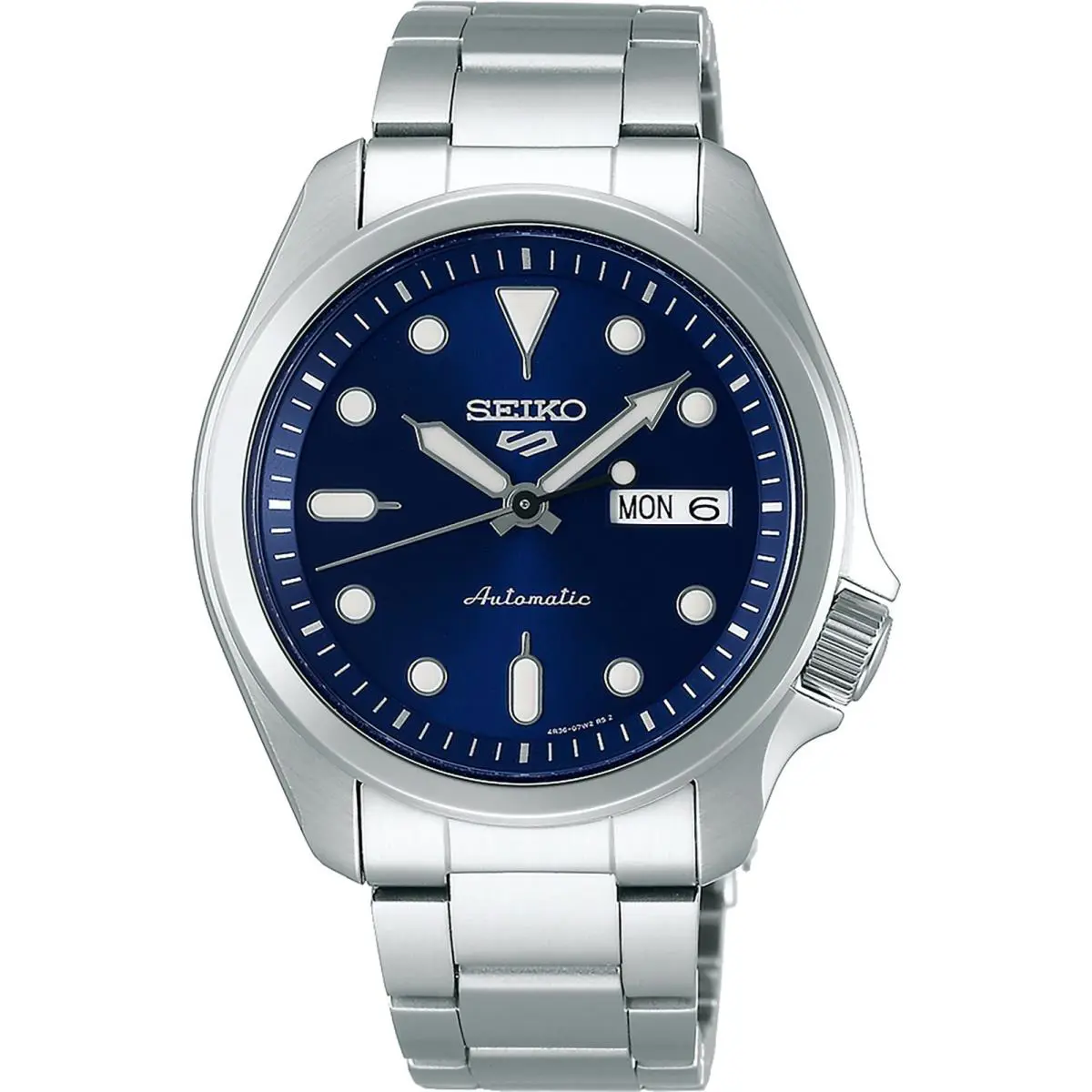 Seiko SRPE53K1 SRPE53 Men Sport Automatic Stainless Silver Tone Date 100m WR