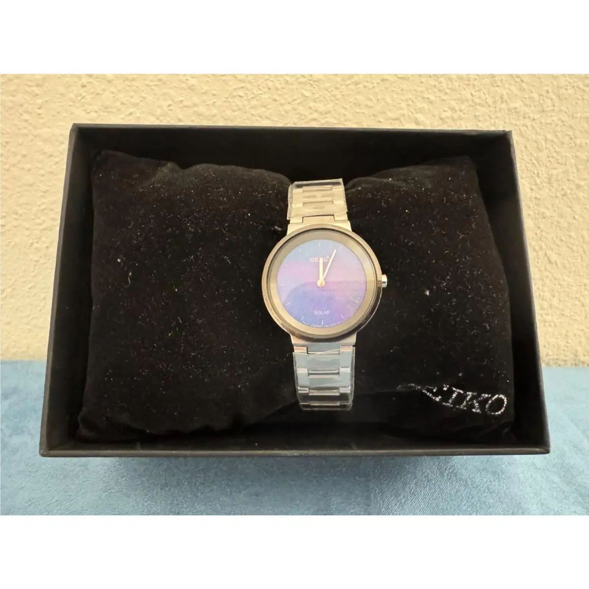 Seiko Ladies` Quartz Stainless Steel Dress Watch SUP385 - Quartz