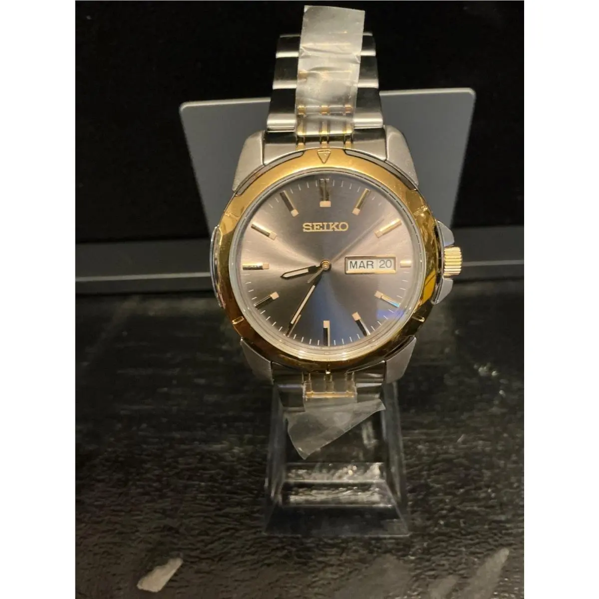 Essentials Gray Men`s Watch - SUR356 by Seiko