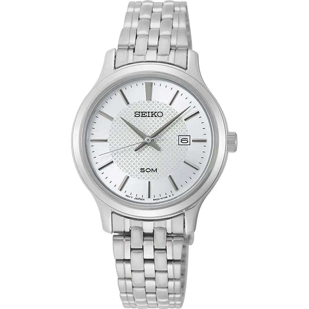 Seiko SUR653P1 Ladies Quartz Stainless Case Hardlex Crystal 50m WR SUR653