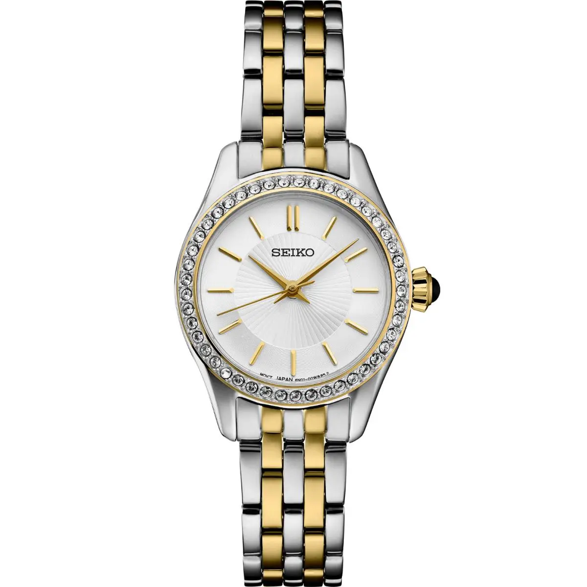 Essentials Two-tone Stainless Steel Women`s Watch SUR540 by Seiko