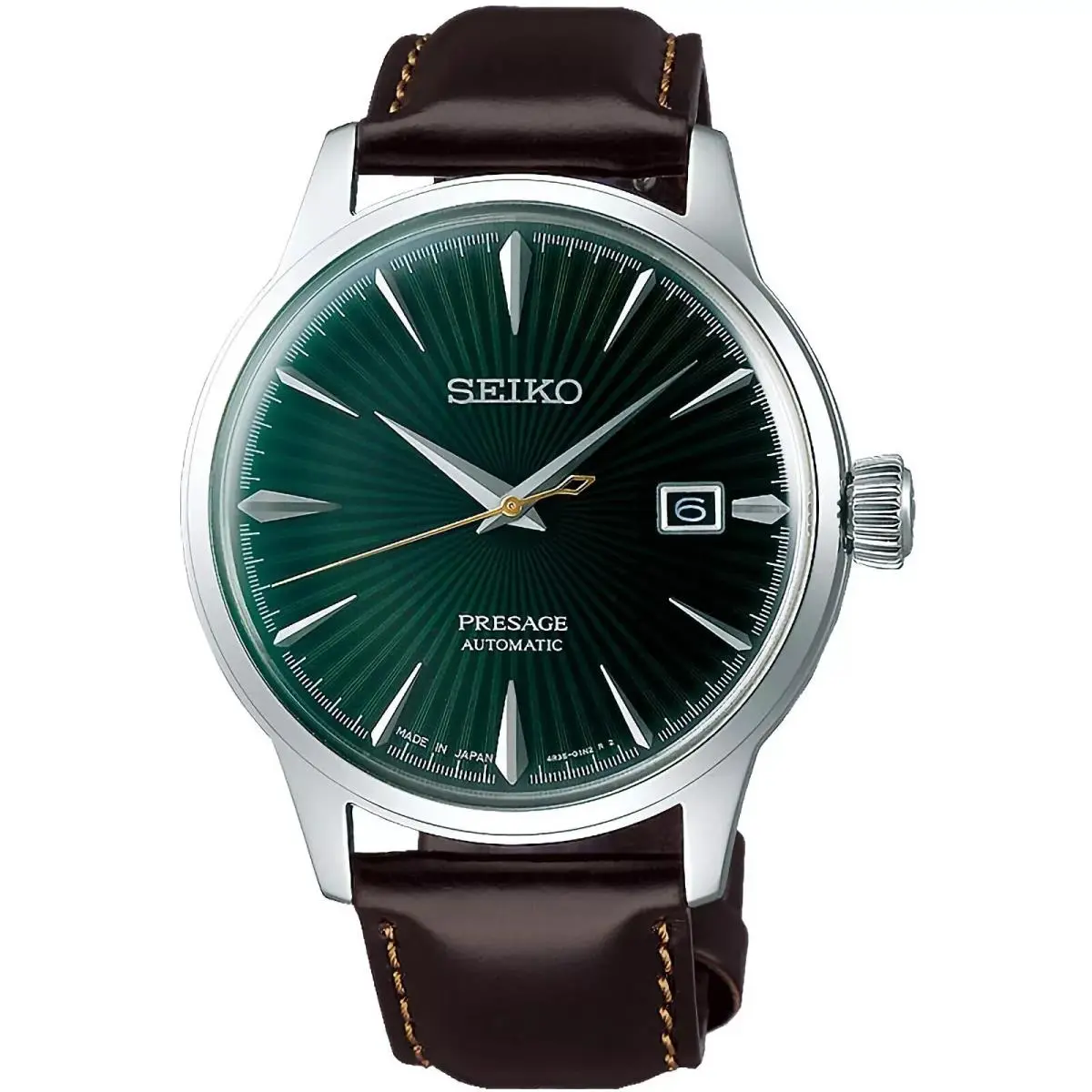 Presage SRPD37J1 Cocktail Automatic Green Dial Japan Made Watch Warranty by Seiko