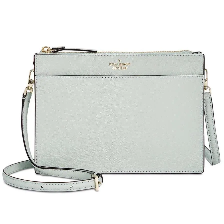 Kate Spade Cameron Street Clarise Crossbody Misty Mint Bag Leather pxru7507