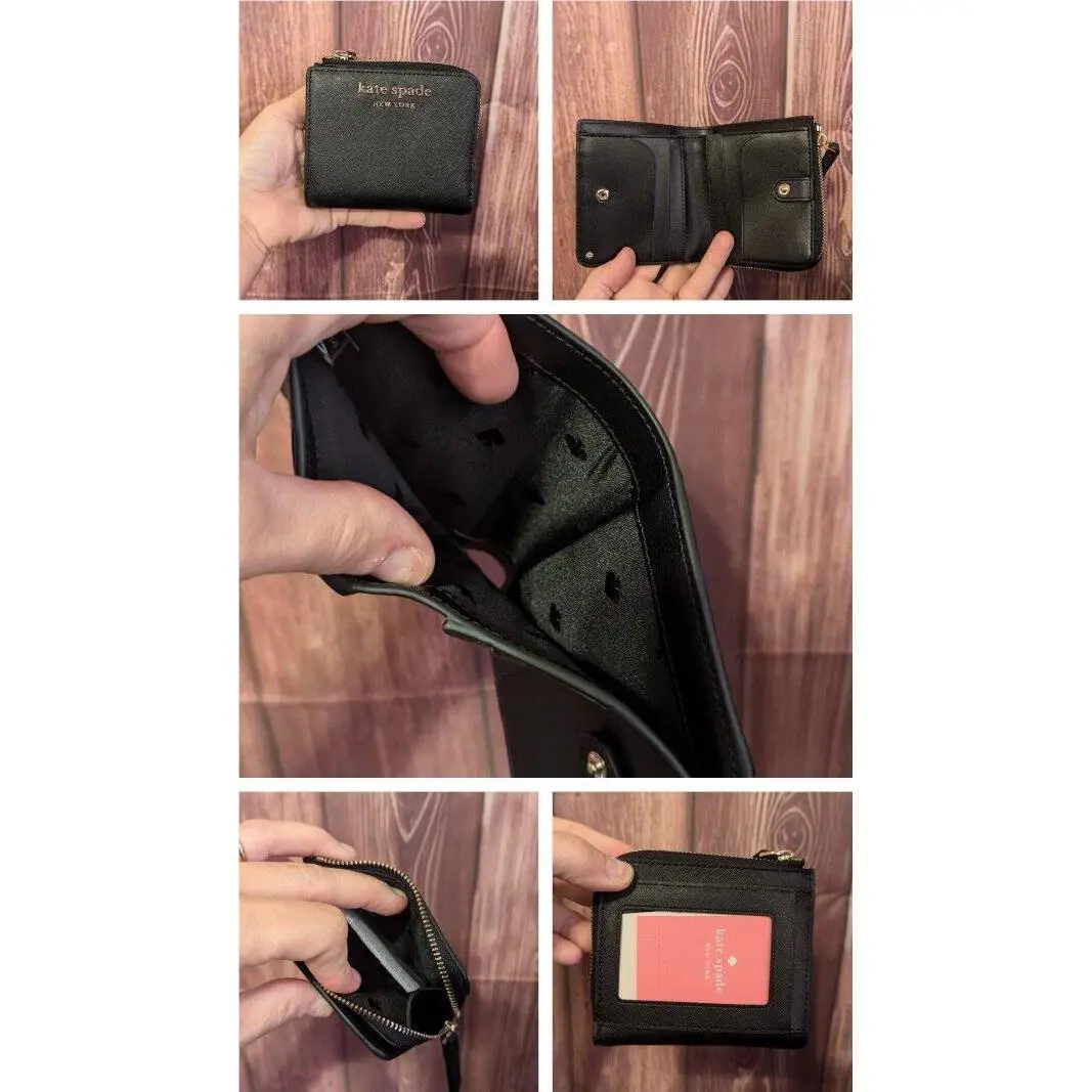 Kate Spade New York Staci Small Zip Bifold Wallet