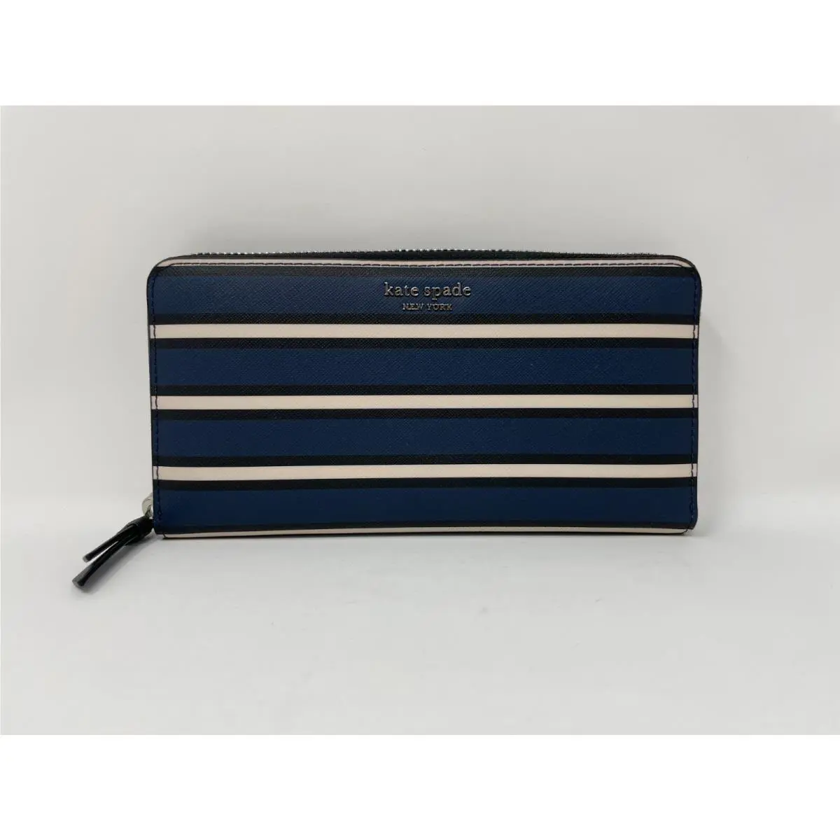 Kate Spade New York Cameron York Stripe LG Continental Leather Wallet