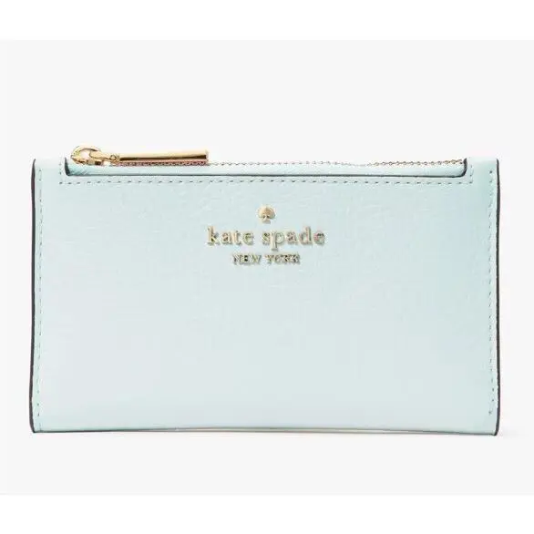 Kate Spade Slim Bifold Wallet - Meringue w/ Pink Interior - KK256
