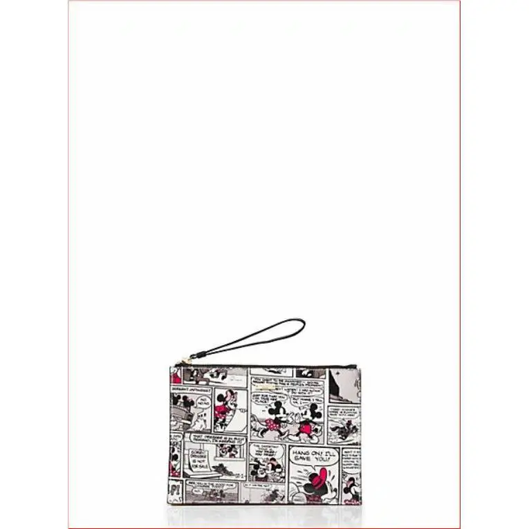 Kate Spade X Minnie Mouse Minnie Comic Medium Bella Wristlet