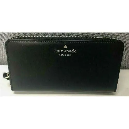Kate Spade Large Continental Jana Black Wallet 229.00
