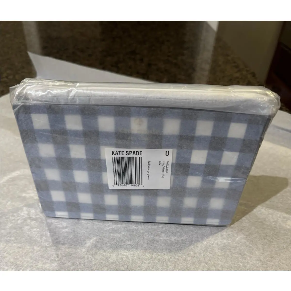 Kate Spade Hyde Lane Gingham Leila Wristlet - PWRU6343 - New