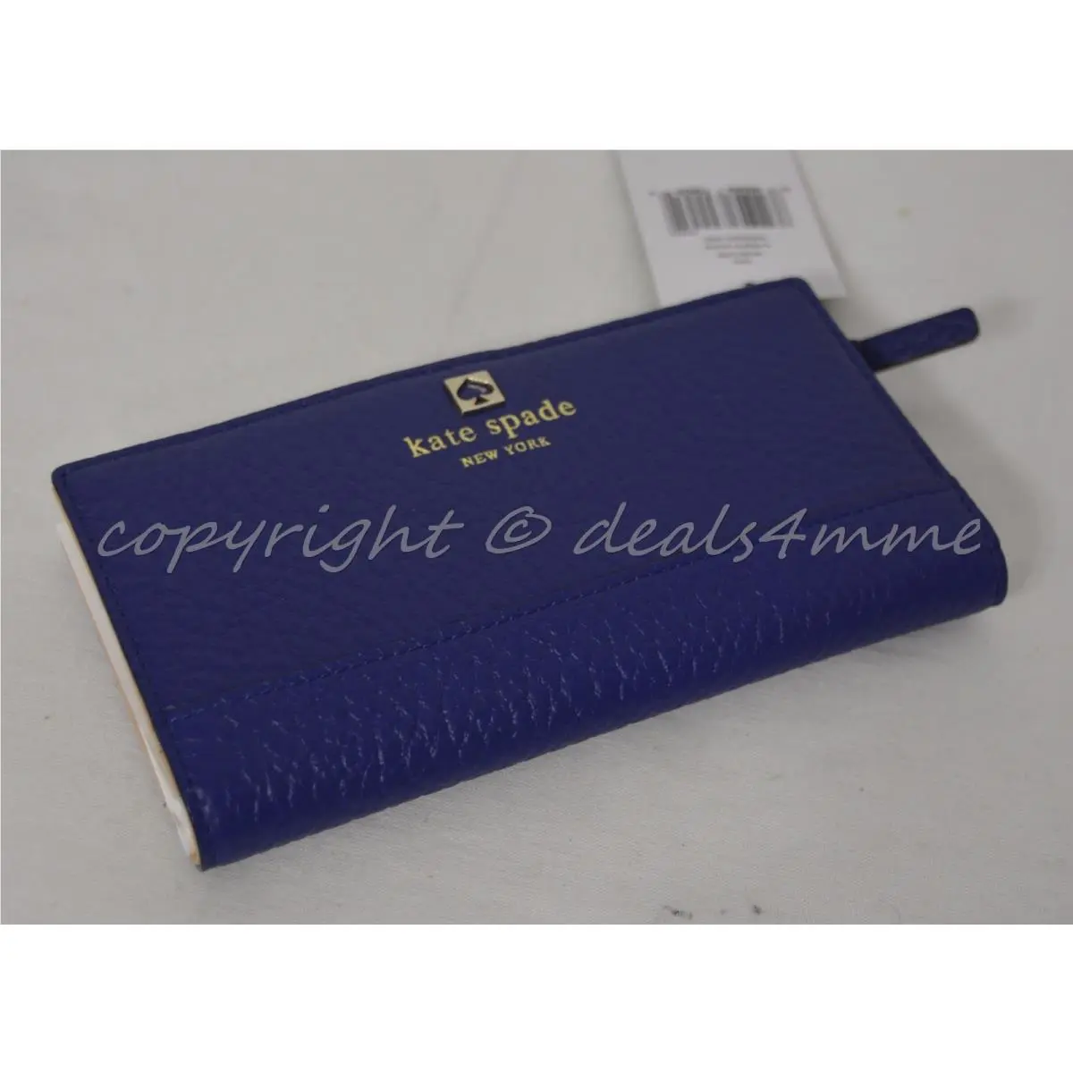 Kate Spade Southport Avenue Stacy Wallet in Holiday Blue Style WLRU1394