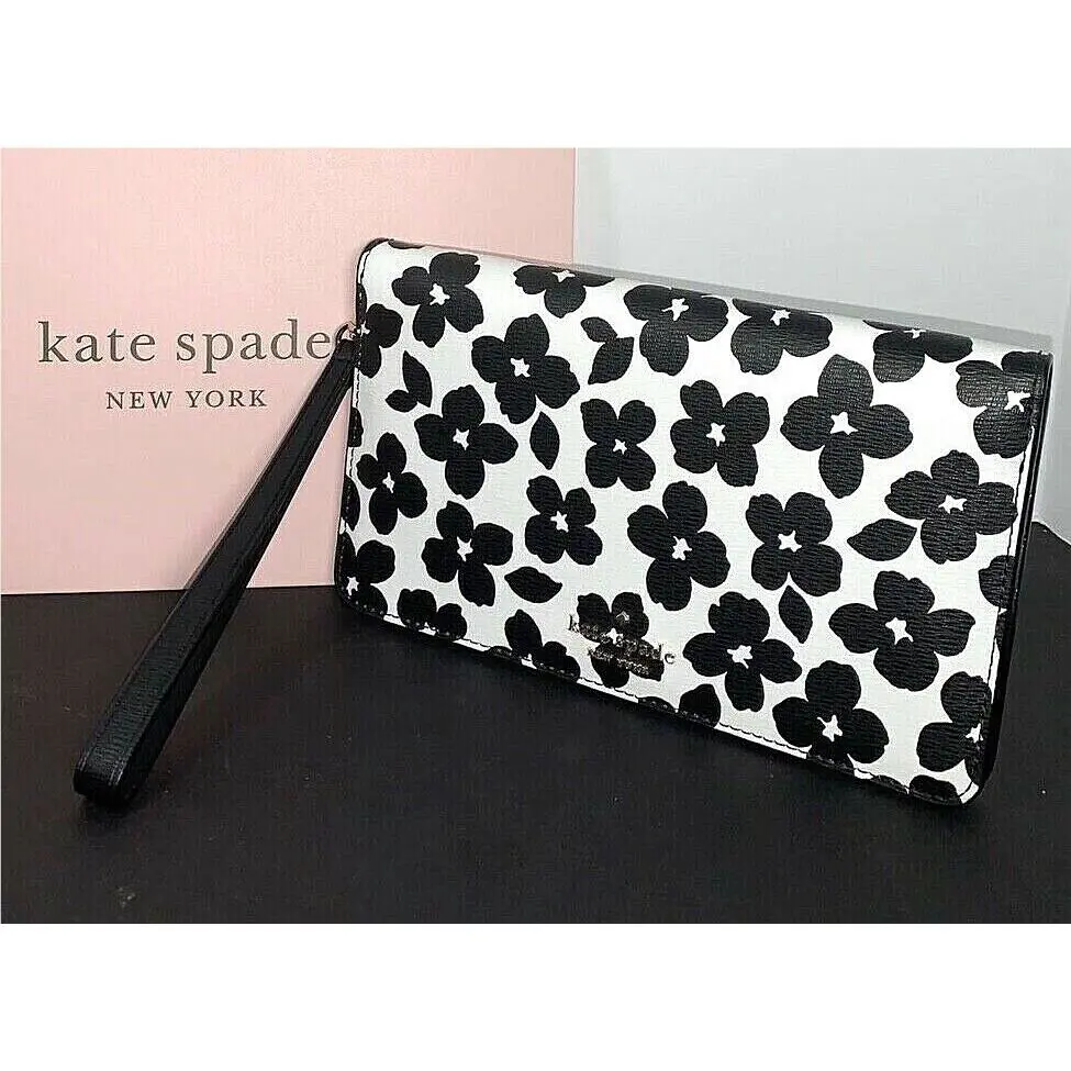 Kate Spade Darcy Graphics Clutch Wallet Wristlet Multi