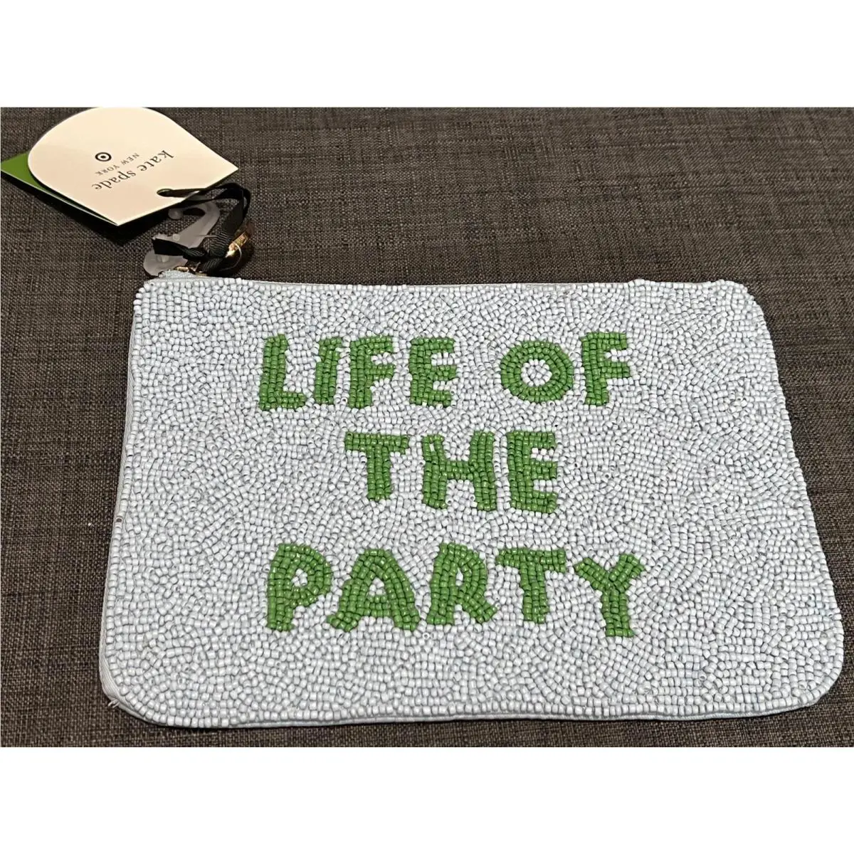 Life of The Party Beaded Clutch - Kate Spade New York Blue/green