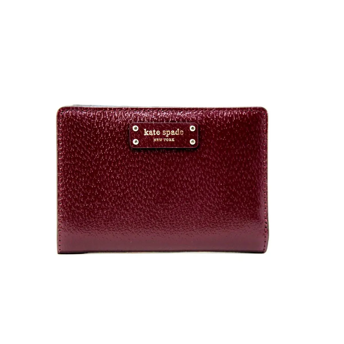 Kate Spade Jeanne Medium Slim Billfold Wallet in Cherrywood