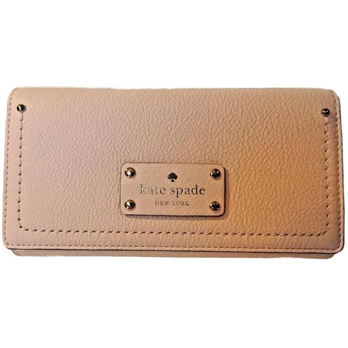 Kate Spade New York Sandra Baxter Street Leather Wallet Pink Balletslip New