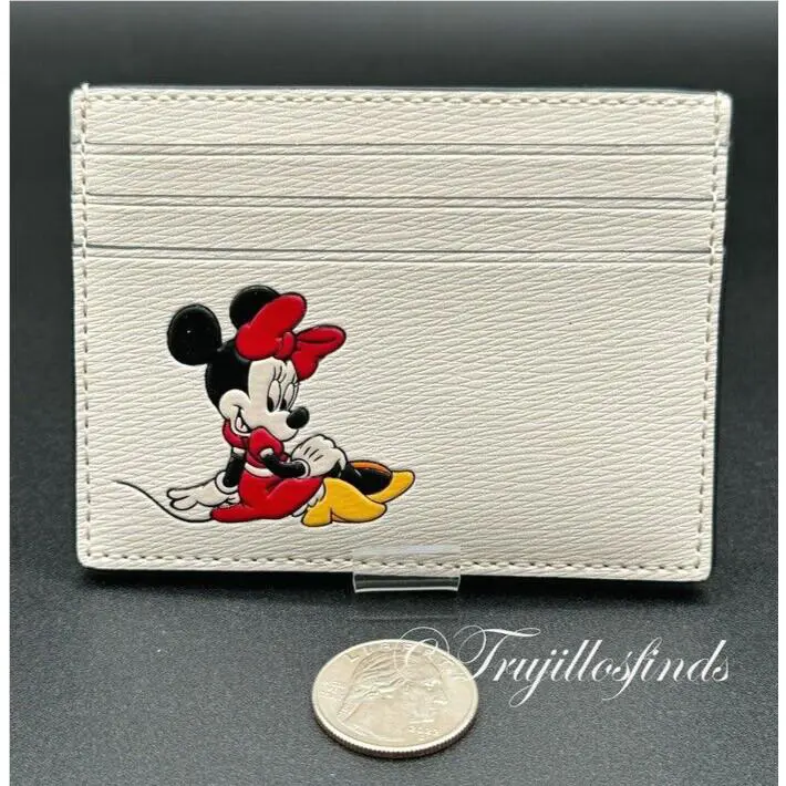 Kate Spade X Disney Minnie Small Slim Card Holder KG658 New