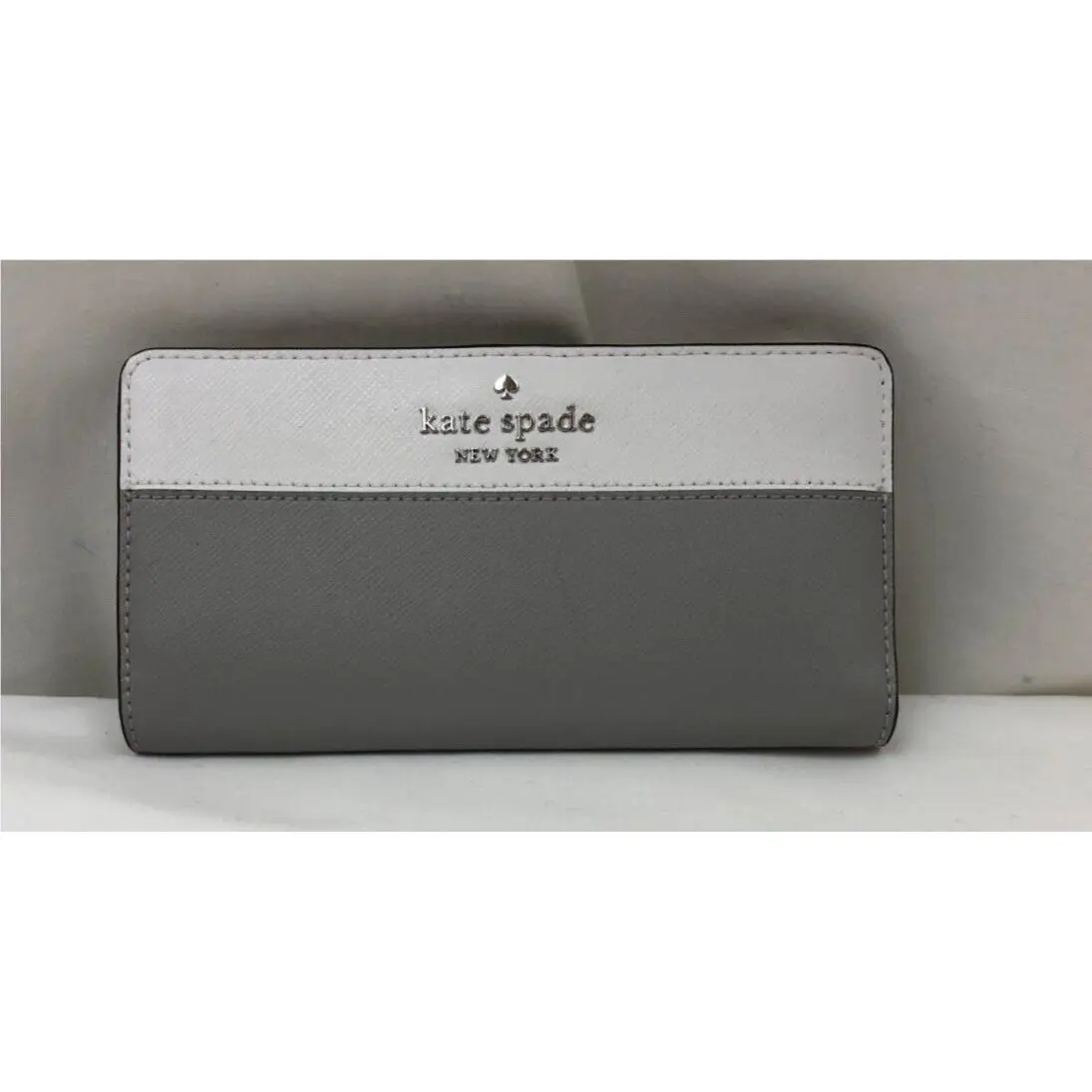 Kate Spade Staci Colorblock Large Slim Bifold Wallet