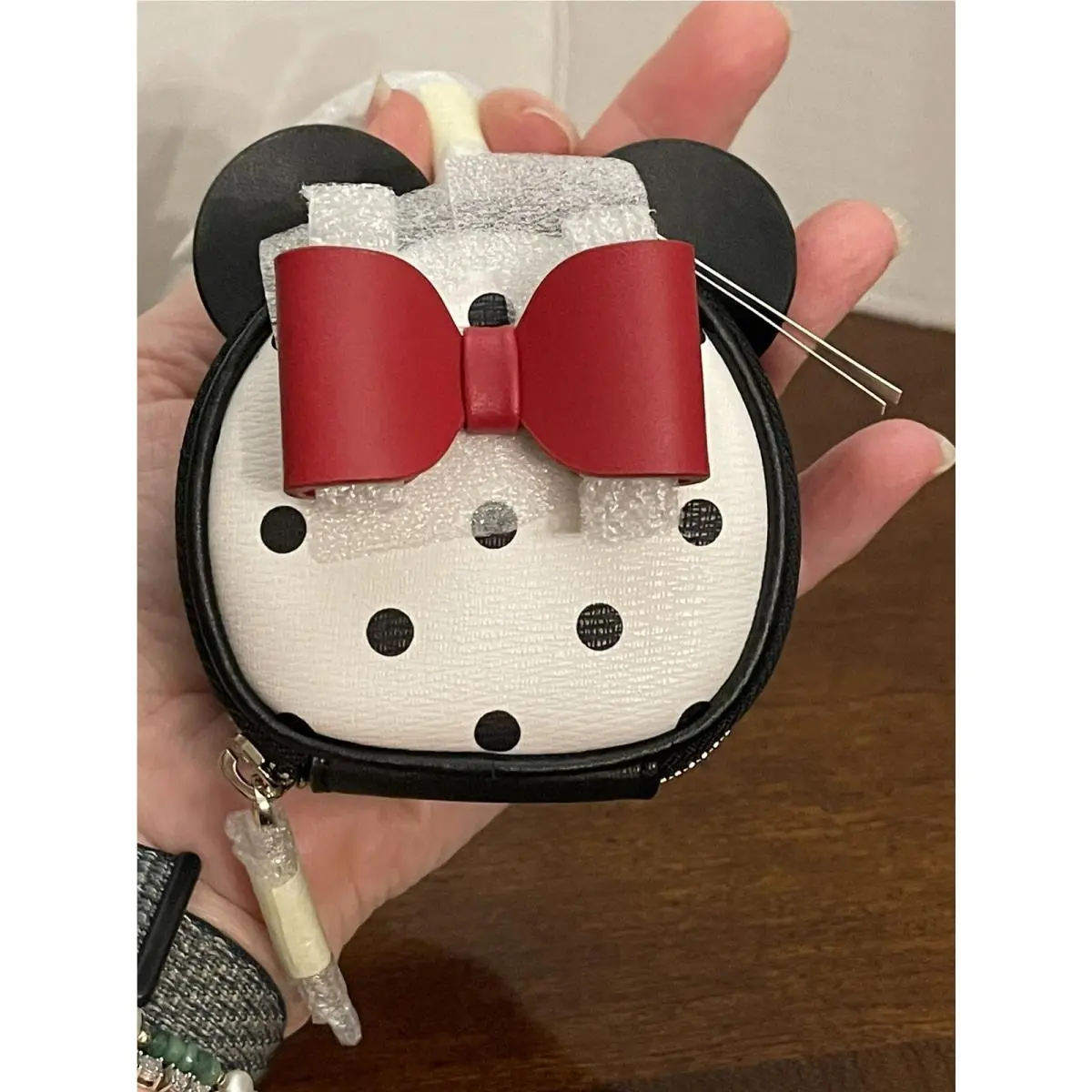 Kate Spade X Disney Minnie Mouse Coin Purse Polka Dot | Fash 