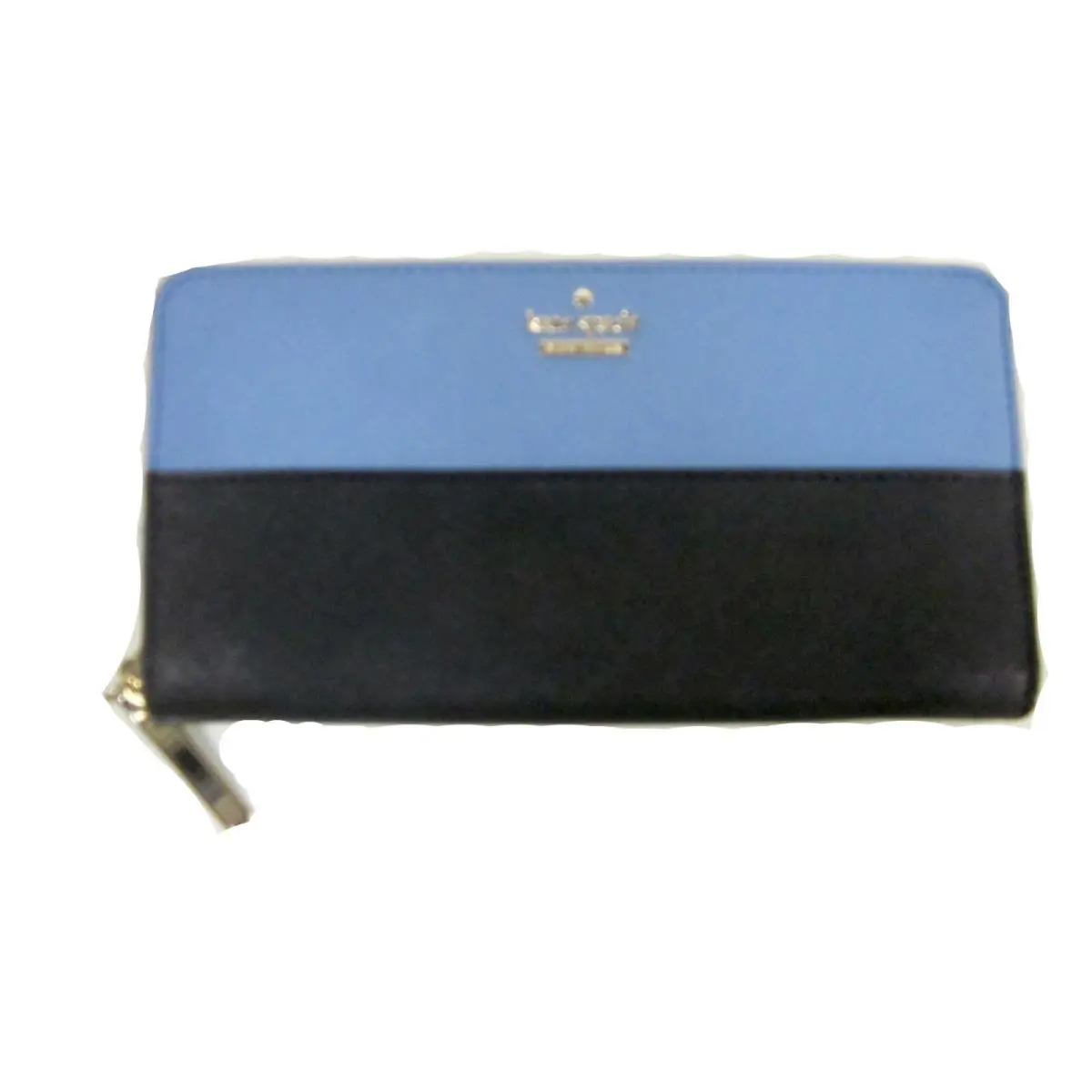 Kate Spade Womens Cameron Street Lacey Zip Around Wallet Tile Blue/black