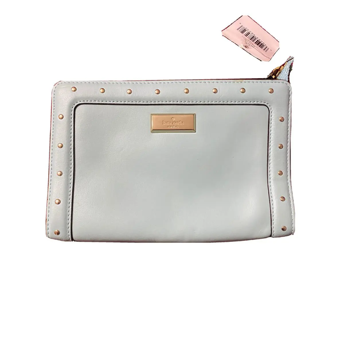 Kate Spade Helena Street Yulie Blehydrnga Leather Wristlet - Exterior: Blehydrnga