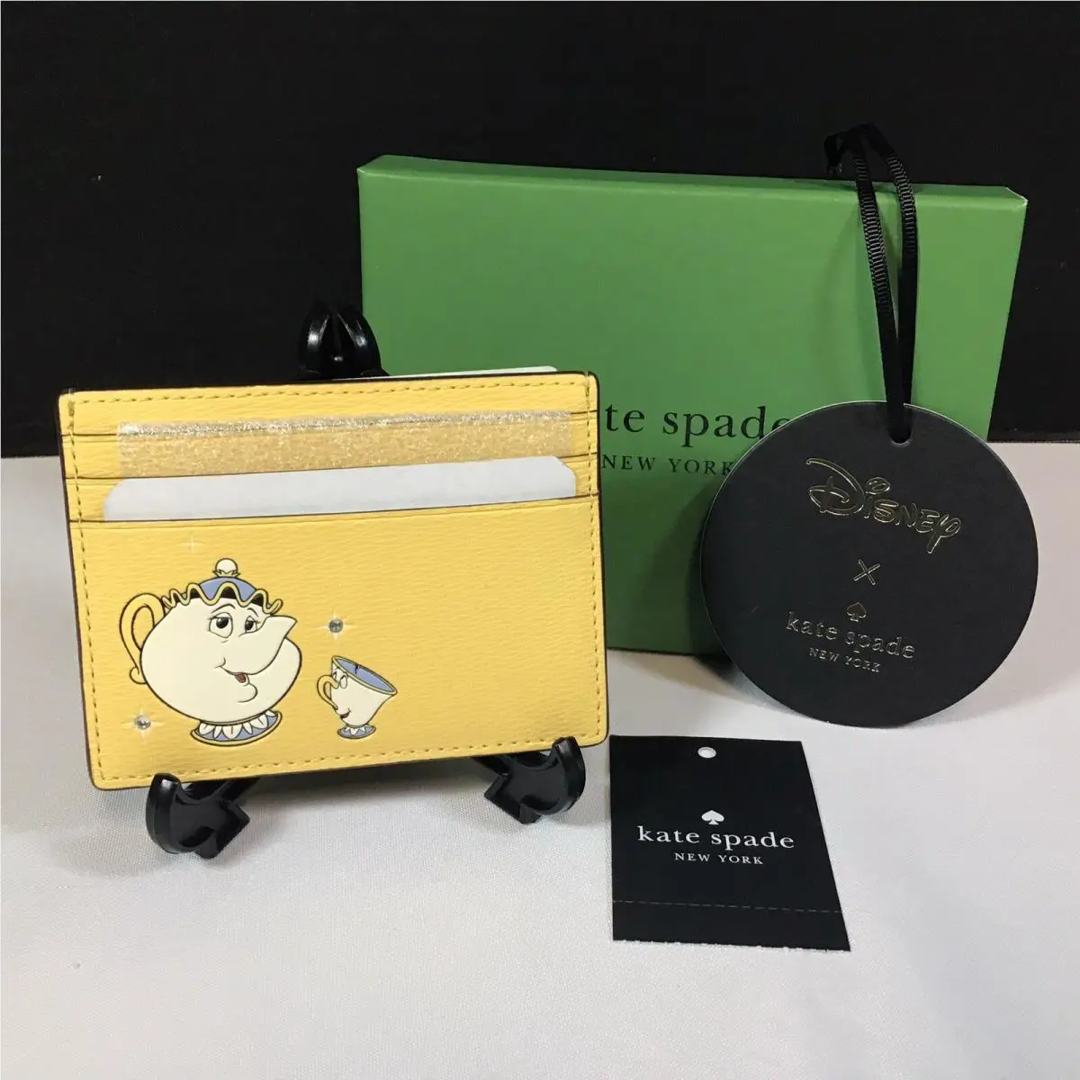 Disney X Kate Spade New York Beauty and The Beast Small Slim Card Holder KE659
