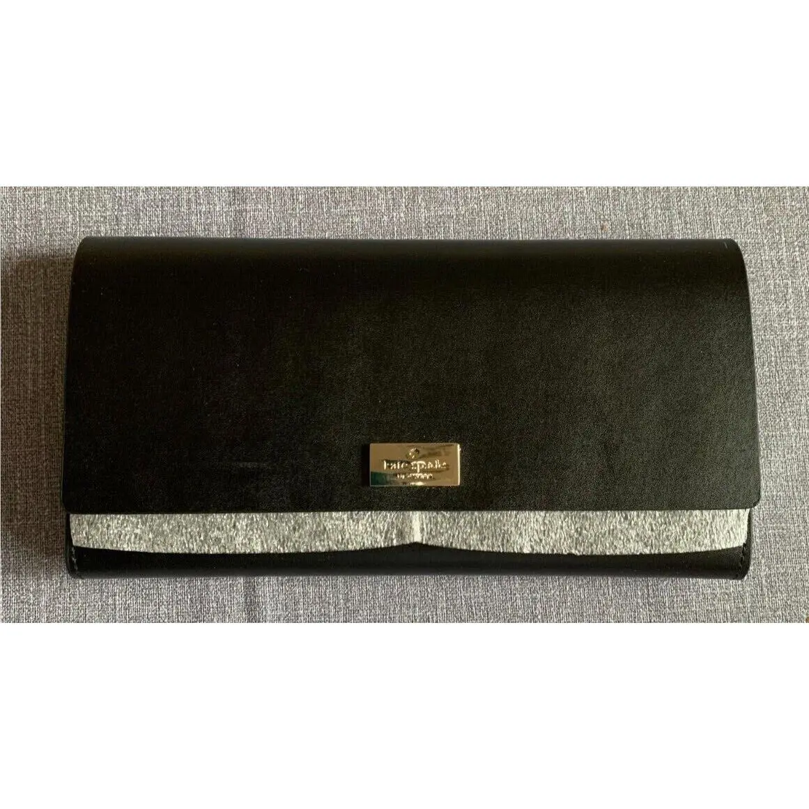Kate Spade Arbour Hill Wallet Black with Tan Lining