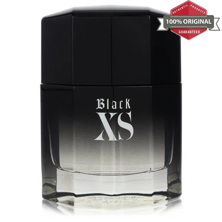 Black XS Cologne 3.4 oz Edt Spray Tester For Men by Paco Rabanne