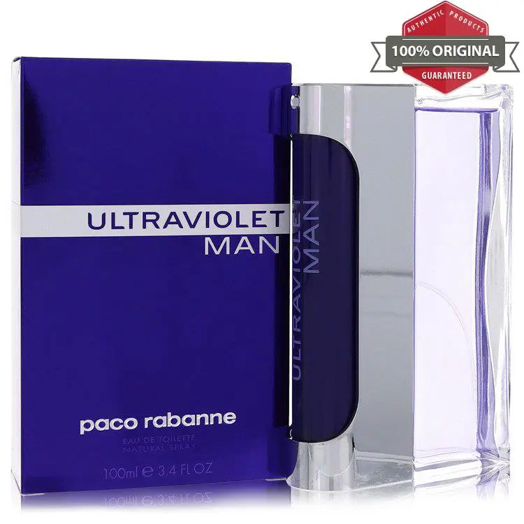 Ultraviolet Cologne 3.4 oz Edt Spray For Men by Paco Rabanne