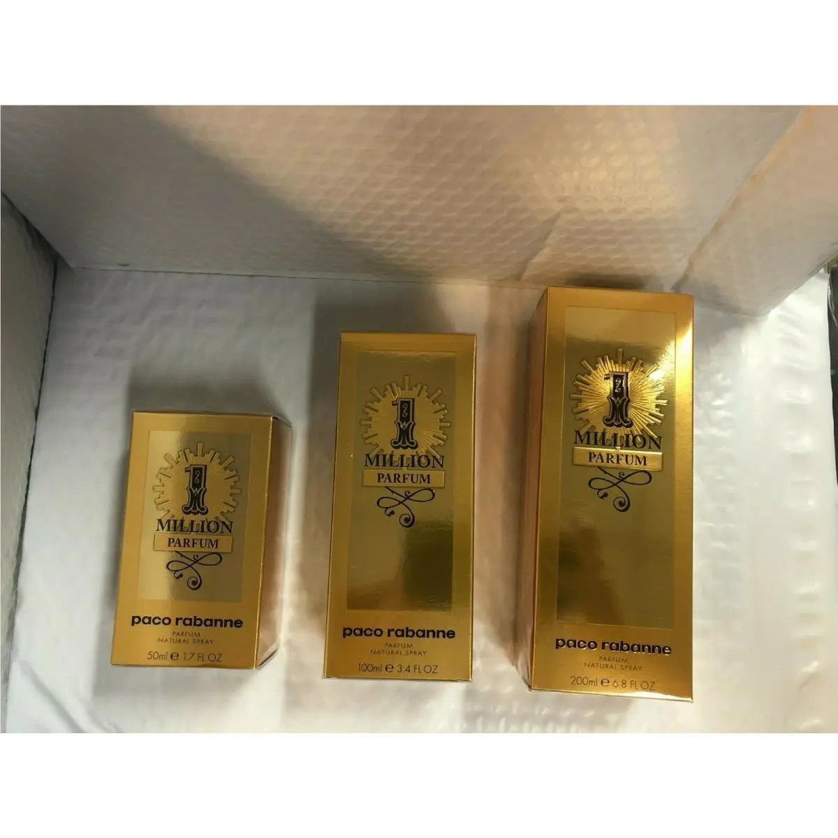 1 Million Parfum For Men Paco Rabanne 1.7 / 3.4 / 6.7 FL Oz Parfum Spray