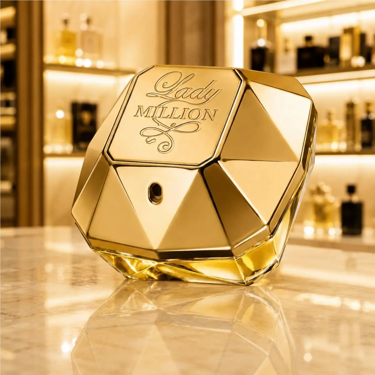 Lady Million Paco Rabanne Perfume Edp 2.7 oz For Women Tester
