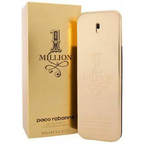 1 Million 3.4 oz Paco Rabanne Men`s Eau de Toilette Spray
