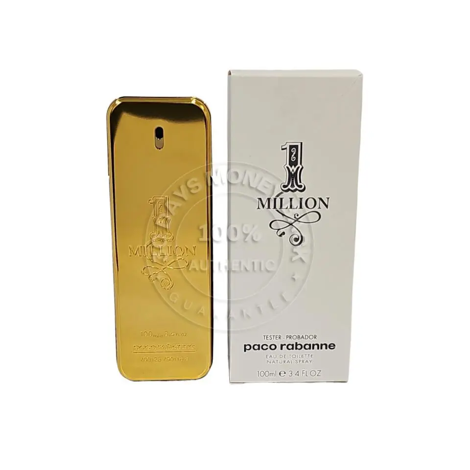 Paco Rabanne 1 Million 3.4 oz / 100 ml Edt Spray For Men - White Box