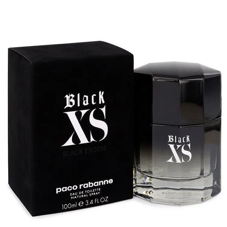 Black XS  Eau De Toilette Spray 2018 Packaging 3.4 oz Men by Paco Rabanne
