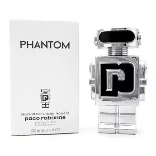 Paco Rabanne Men`s Phantom Edt Spray 3.38 oz Tester Fragrances 3349668582341
