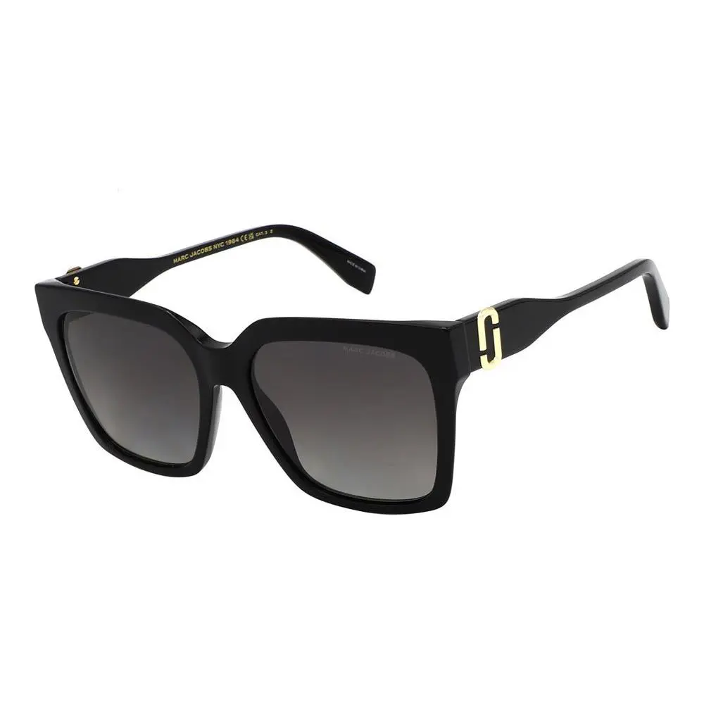 Marc Jacobs Marc 764/S Sunglasses Female Black 57mm - Frame: Black, Lens: Gray Shaded Polarized
