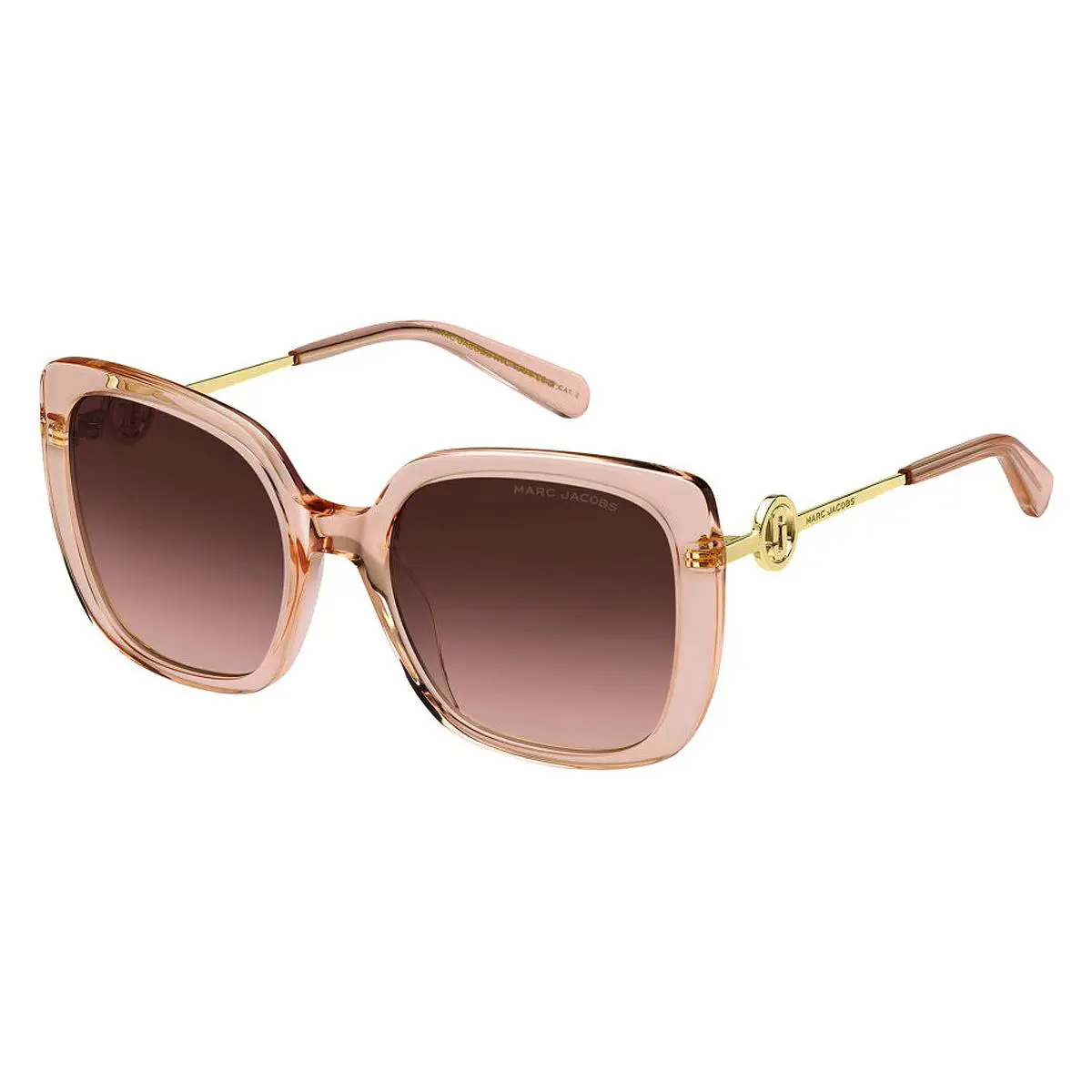 Marc Jacobs Marc 727/S Sunglasses Women Pink 55mm - Frame: Pink, Lens: Brown Shaded