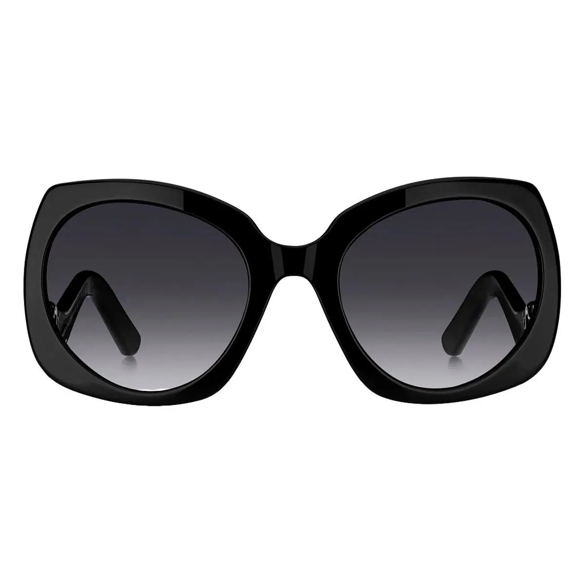 Marc Jacobs Marc 808/S Sunglasses Female Black 57mm - Frame: Black, Lens: Dark Gray Shaded