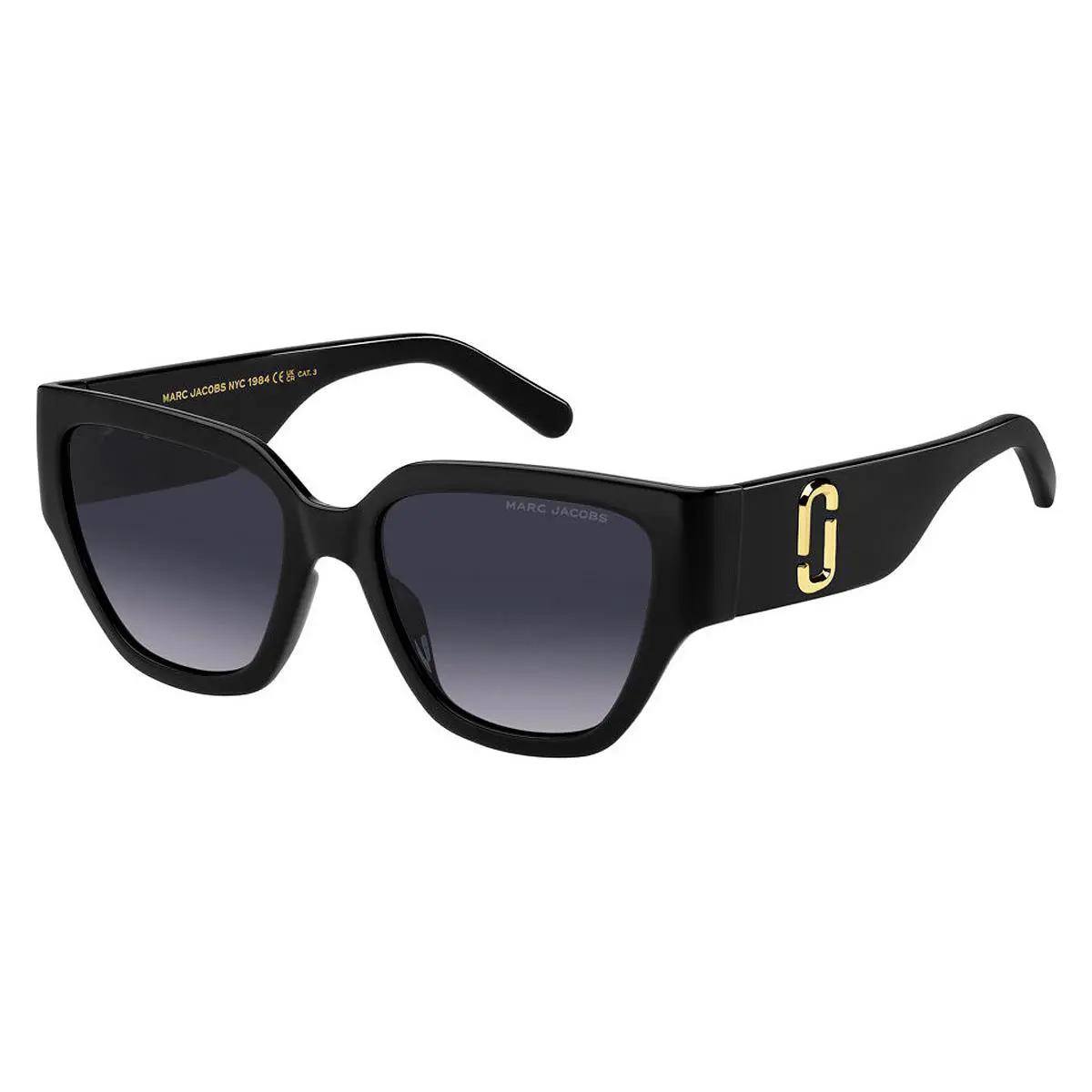 Marc Jacobs Marc 724/S Sunglasses Women Black 54mm - Frame: Black, Lens: Dark Gray Shaded