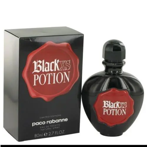 Black XS Potion Limited Edition  Women 2.7 oz Edt Spray by Paco Rabanne