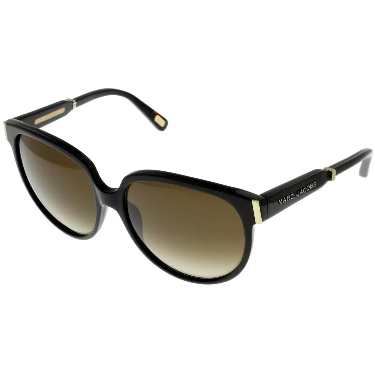 Marc Jacobs Sunglasses Women Black Brown Rectangular MJ298/S 807CC