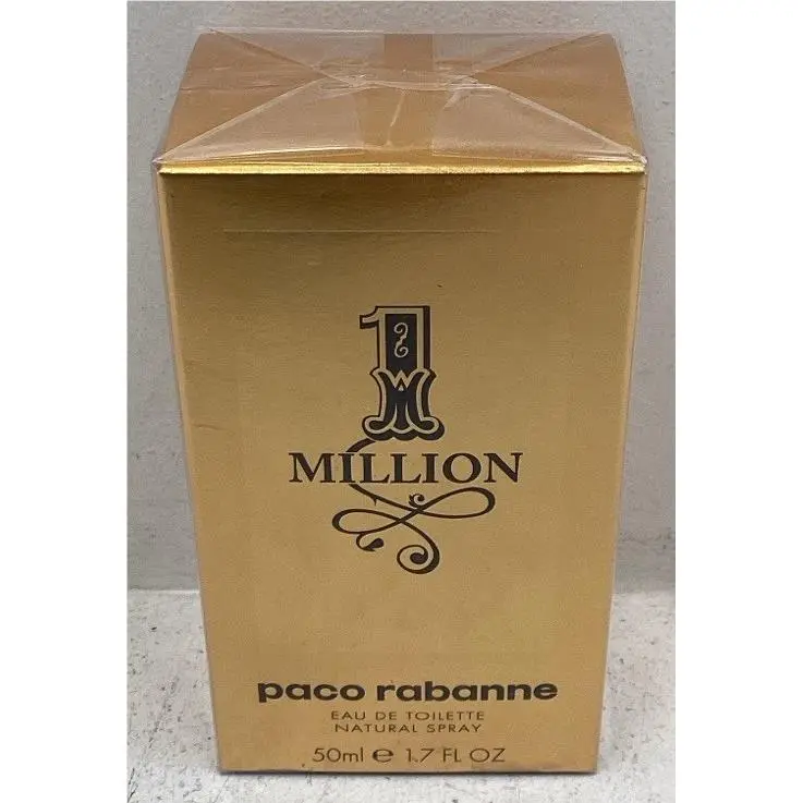 Paco Rabanne 1 Million Edt 1.7 oz Spray For Men Authentic- New/sealed