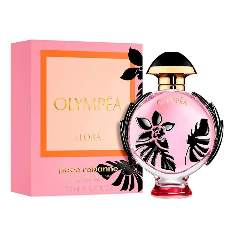2023-OLYMPEA Flora Intense BY Paco RABANNE-SPR-EDP-2.7 OZ-80ML-AUTHENTIC-FRANCE