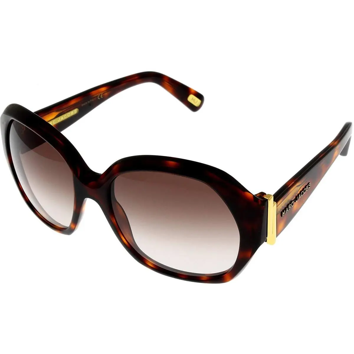 Marc Jacobs Sunglasses Women Brown Havana Rectangular MJ302/S 05DFM