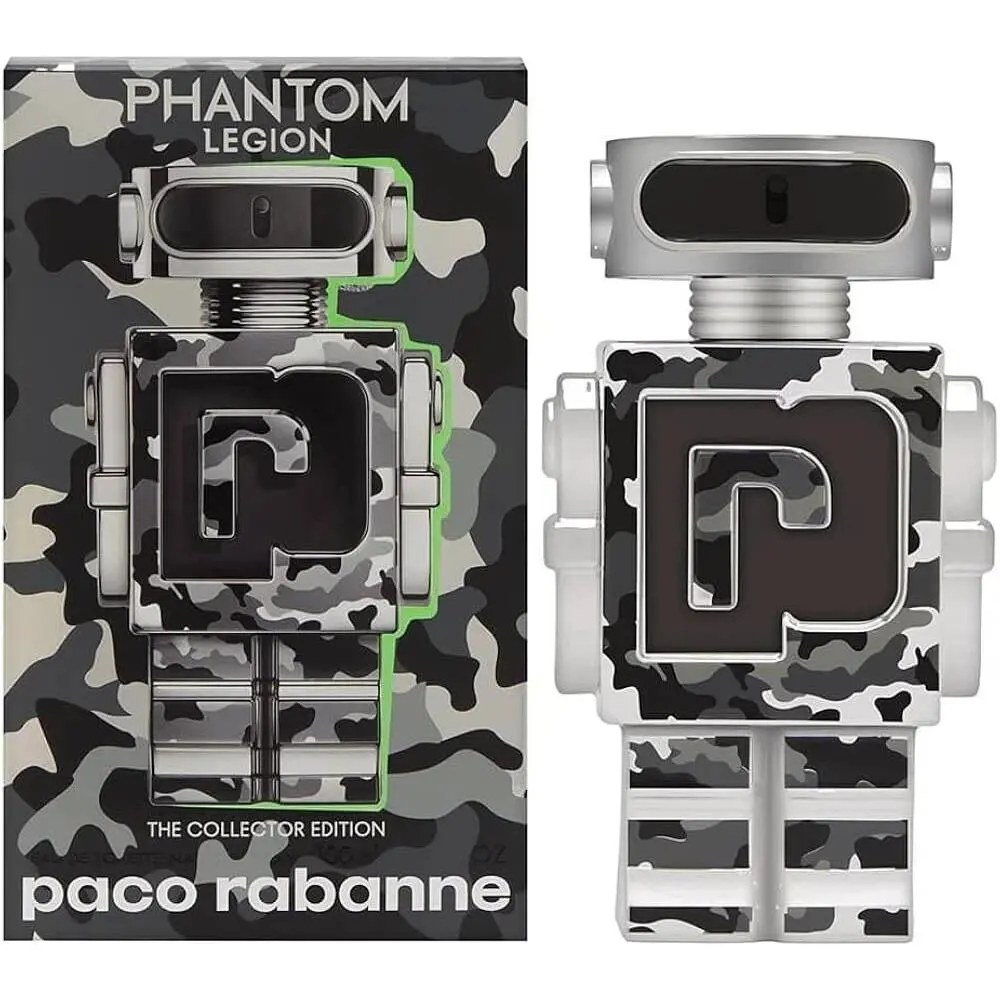 Phantom Legion-paco RABANNE-MEN-EDT-SPRAY-3.4 OZ-100 Ml-authentic-france