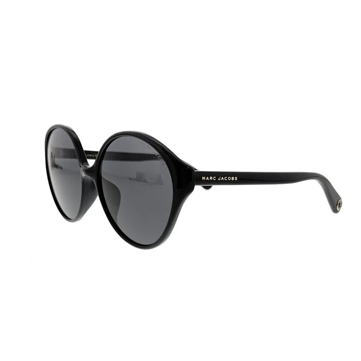 Marc Jacobs MARC366FS 807 Black Round Sunglasses