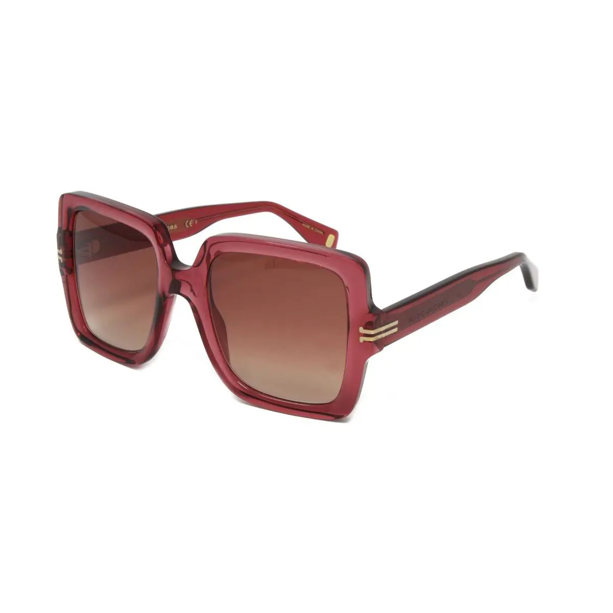 Marc Jacobs Sunglasses Women`s Square MJ1034/S Lhf Burgundy 51mm