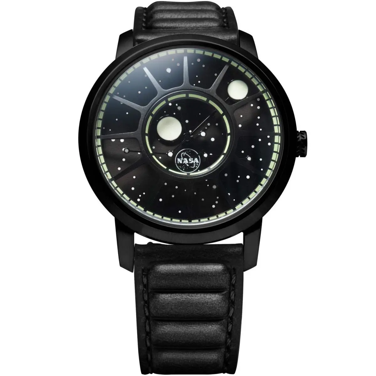 Nasa Apollo 15 American Automatic Black Hole Watch by Xeric