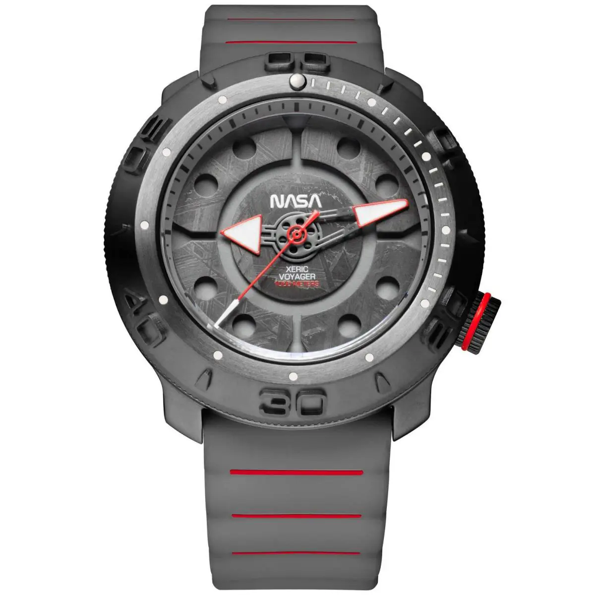 Nasa Voyager Automatic 1000m Diver Meteorite Watch by Xeric