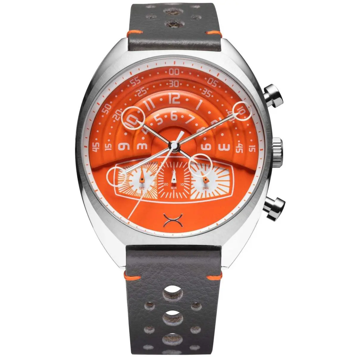 Halograph Iii Chrono Racing Orange Watch by Xeric
